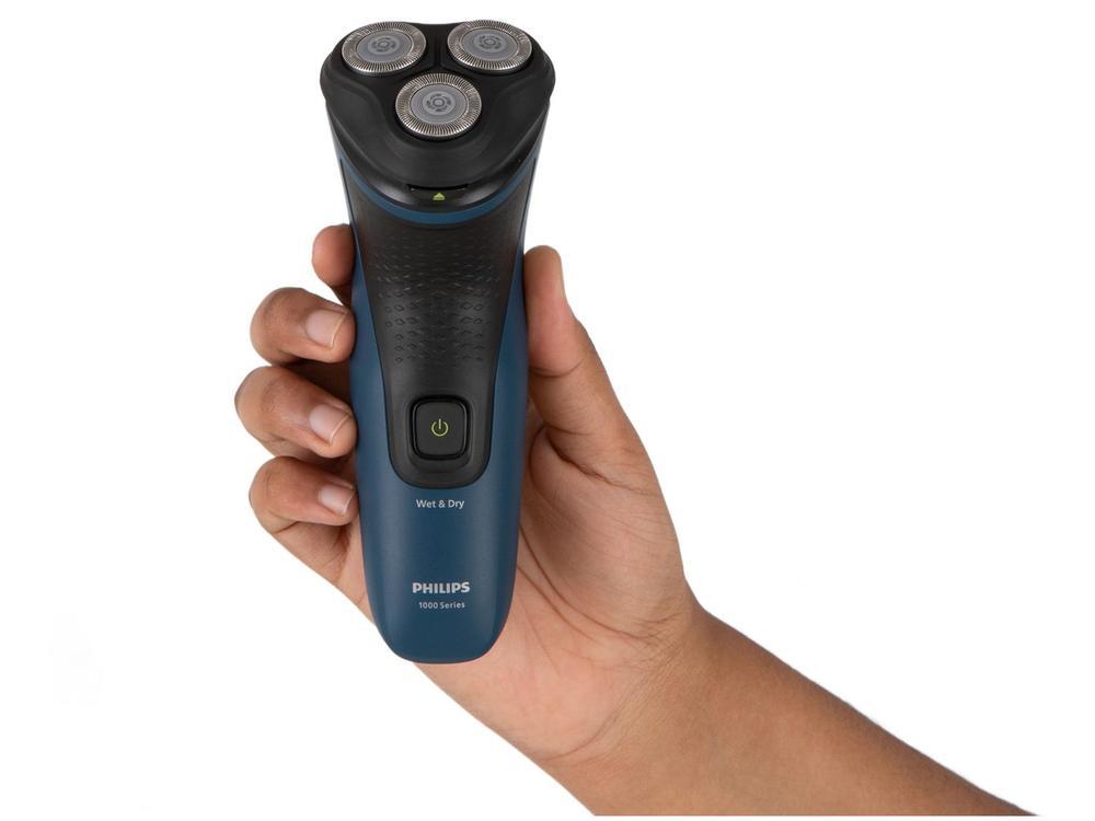Barbeador Elétrico Philips 1000 Series Seco e Molhado 1 Velocidade - 9