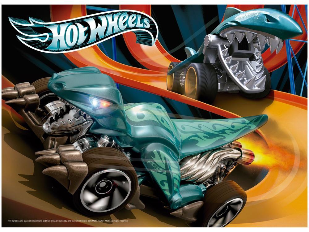 Quebra-cabeça 60 Peças Puzzle Infantil Hot Wheels - 8
