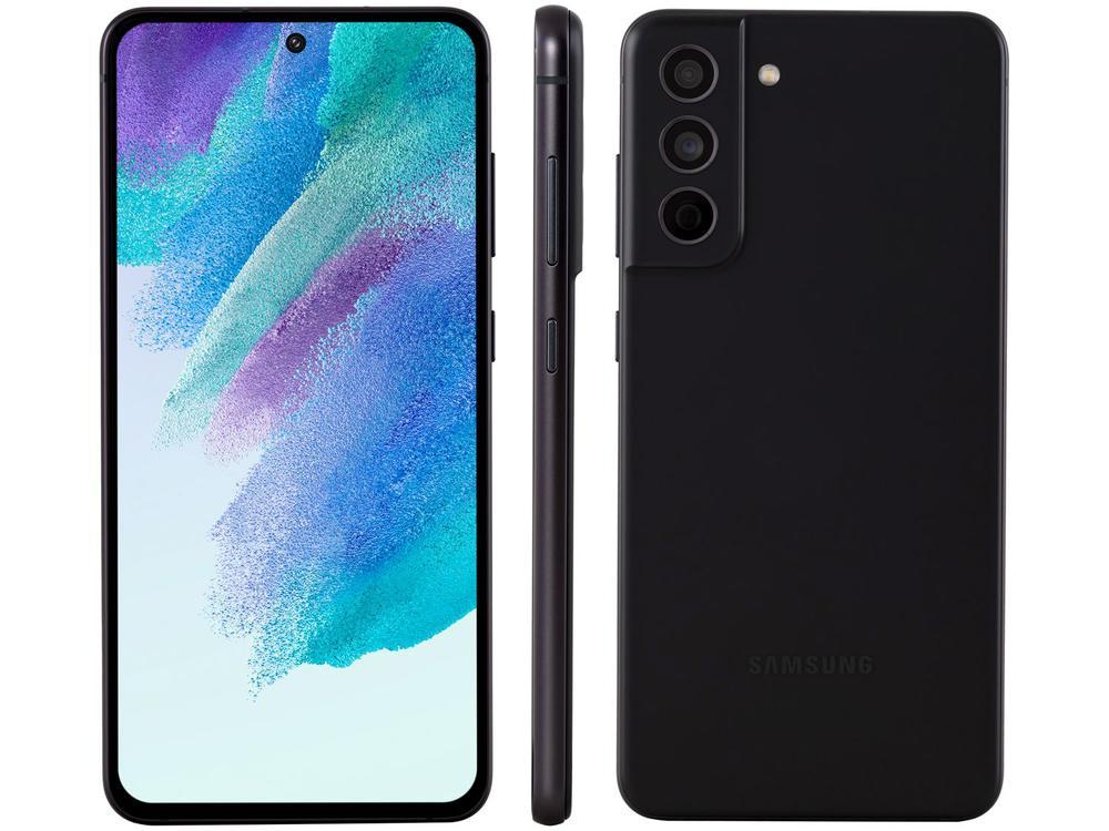 Smartphone Samsung Galaxy S21 FE 128GB Preto 5G 6GB RAM Tela 6,4” Câm. Tripla + Selfie 32MP - 1
