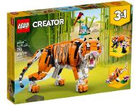 LEGO Creator 3 em 1 Tigre Majestoso 755 Peças - 1