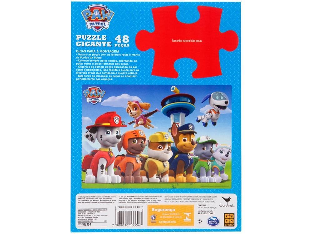 Quebra-cabeça 48 Peças Paw Patrol  - 10