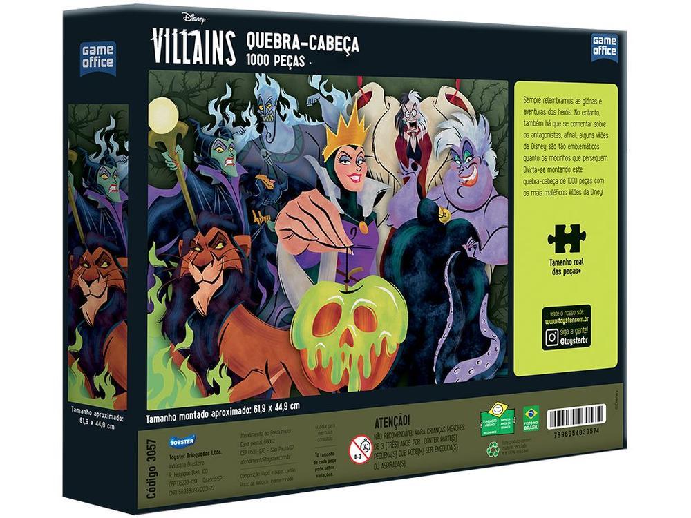 Quebra-cabeça 1000 Peças Disney Game Office - 13