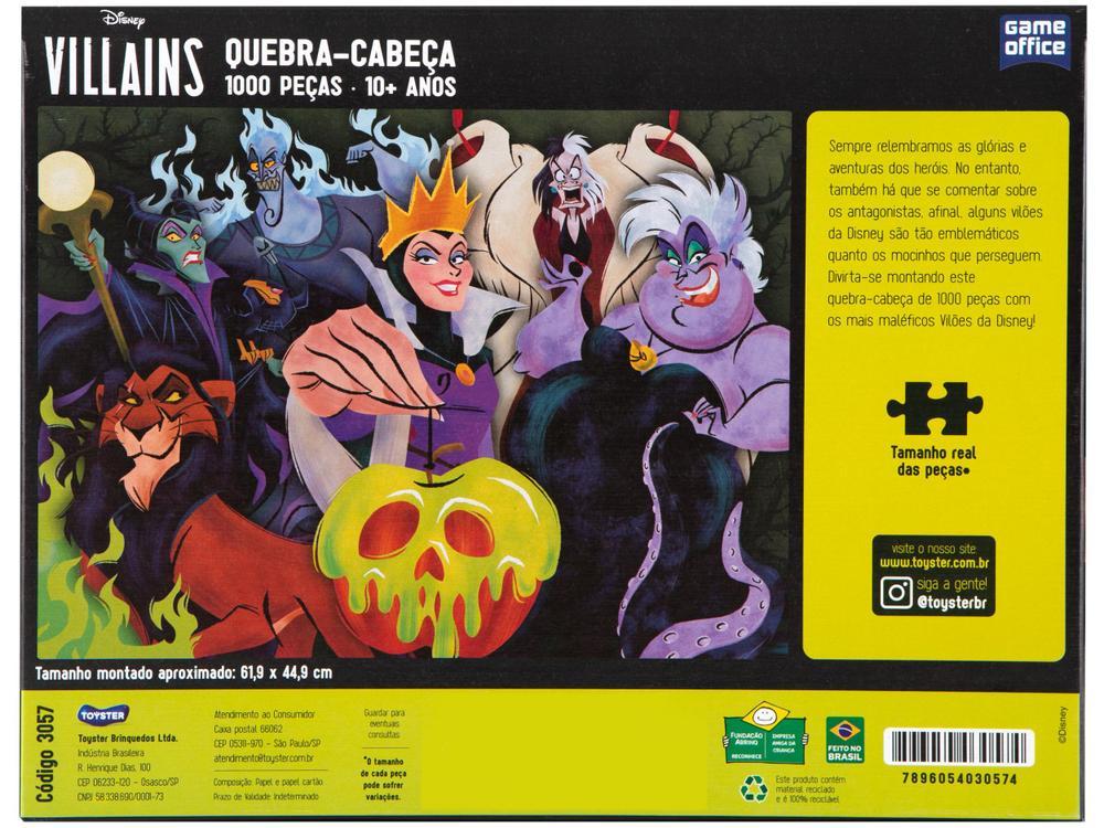 Quebra-cabeça 1000 Peças Disney Game Office - 6