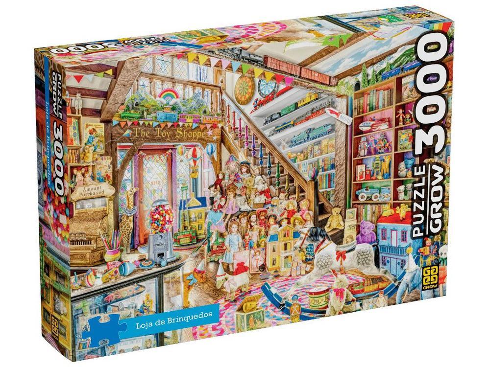 Quebra-cabeça 3000 Peças Puzzle Loja de Brinquedos - 7