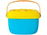 Brinquedo de Encaixar Balde Primeiros Blocos