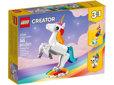 LEGO Creator 3 em 1 Unicórnio Mágico 145 Peças