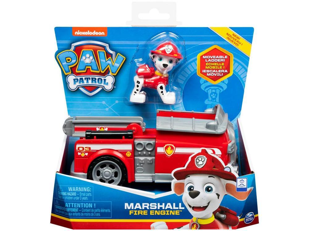 Carrinho Patrulha Canina Carro de Bombeiro - 4