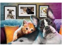 Quebra-cabeça 200 Peças Animais Puzzles Infantis - 9