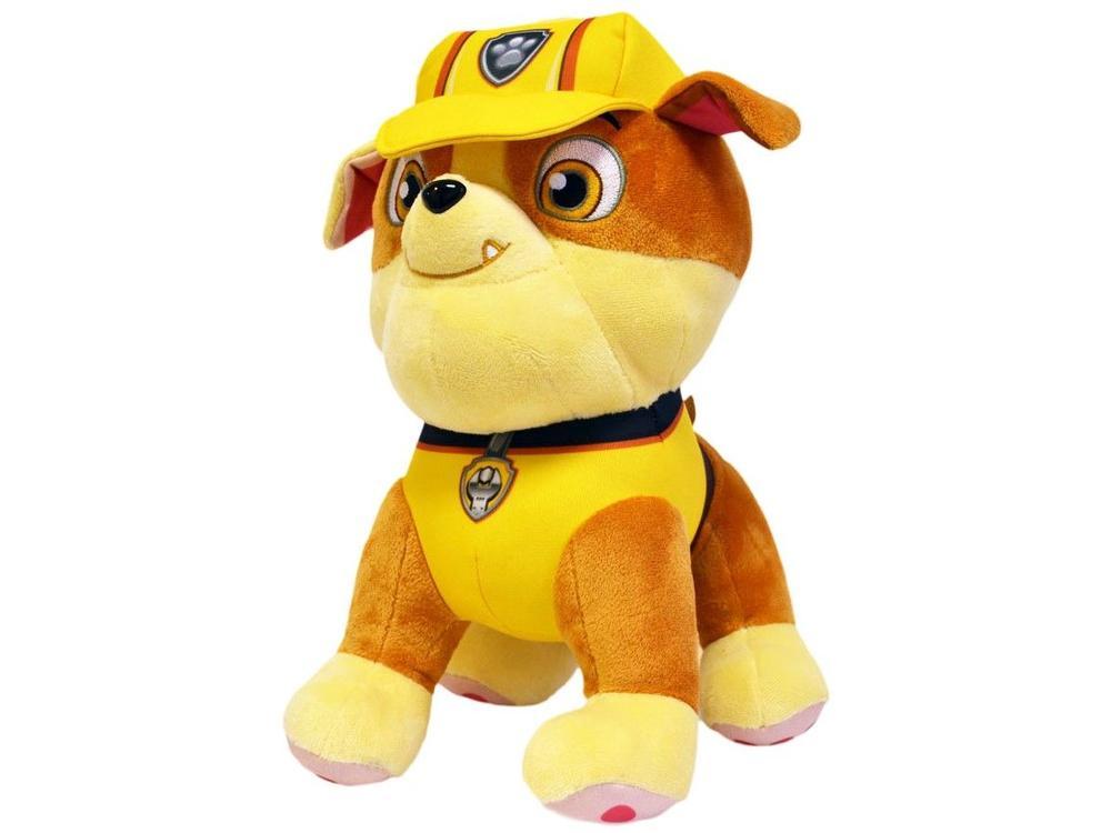 Pelúcia Patrulha Canina Rubble 29cm - 2