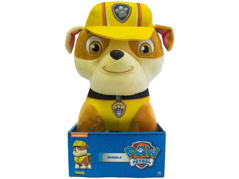 Pelúcia Patrulha Canina Rubble 29cm - 4