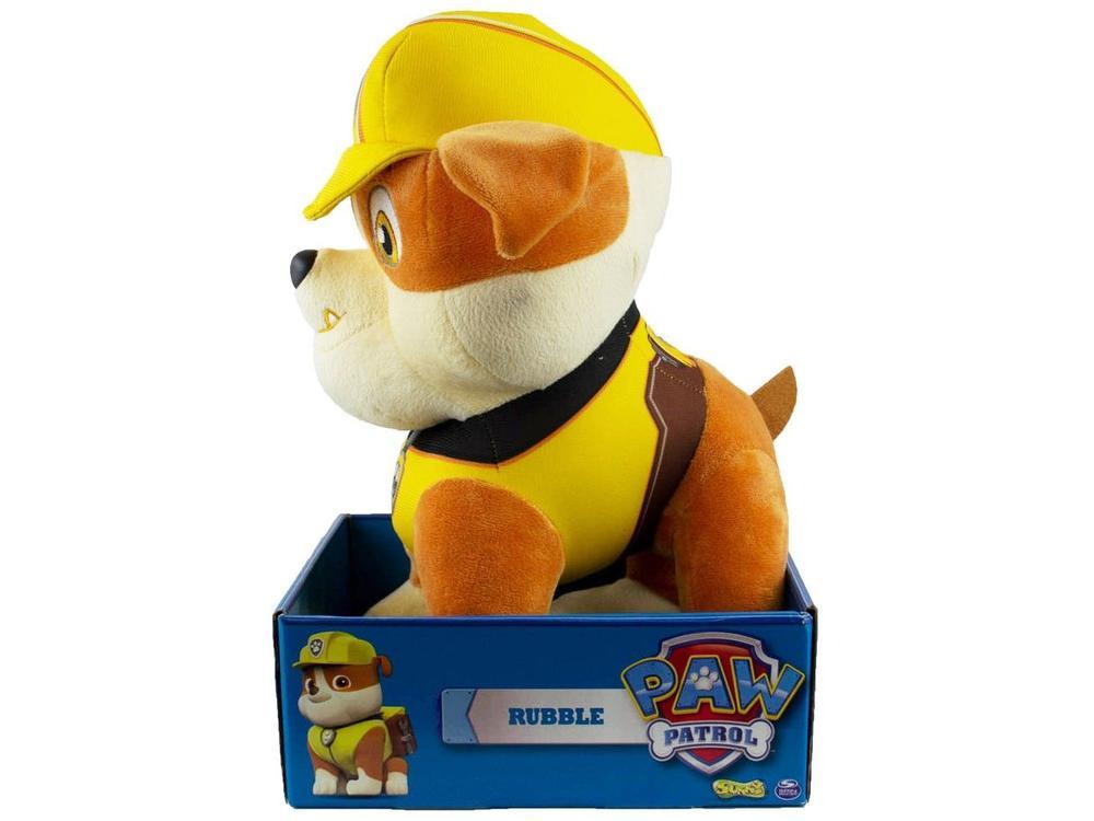 Pelúcia Patrulha Canina Rubble 29cm - 7