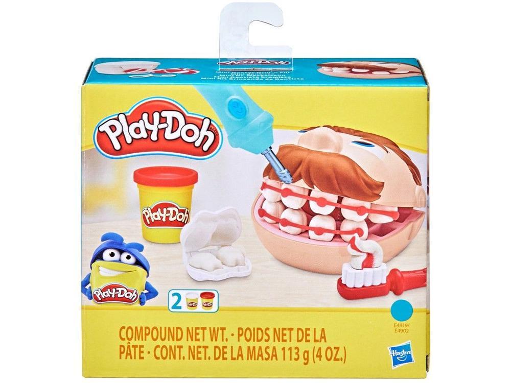 Massinha Play-Doh Mini Kit Brincando de Dentista - 1