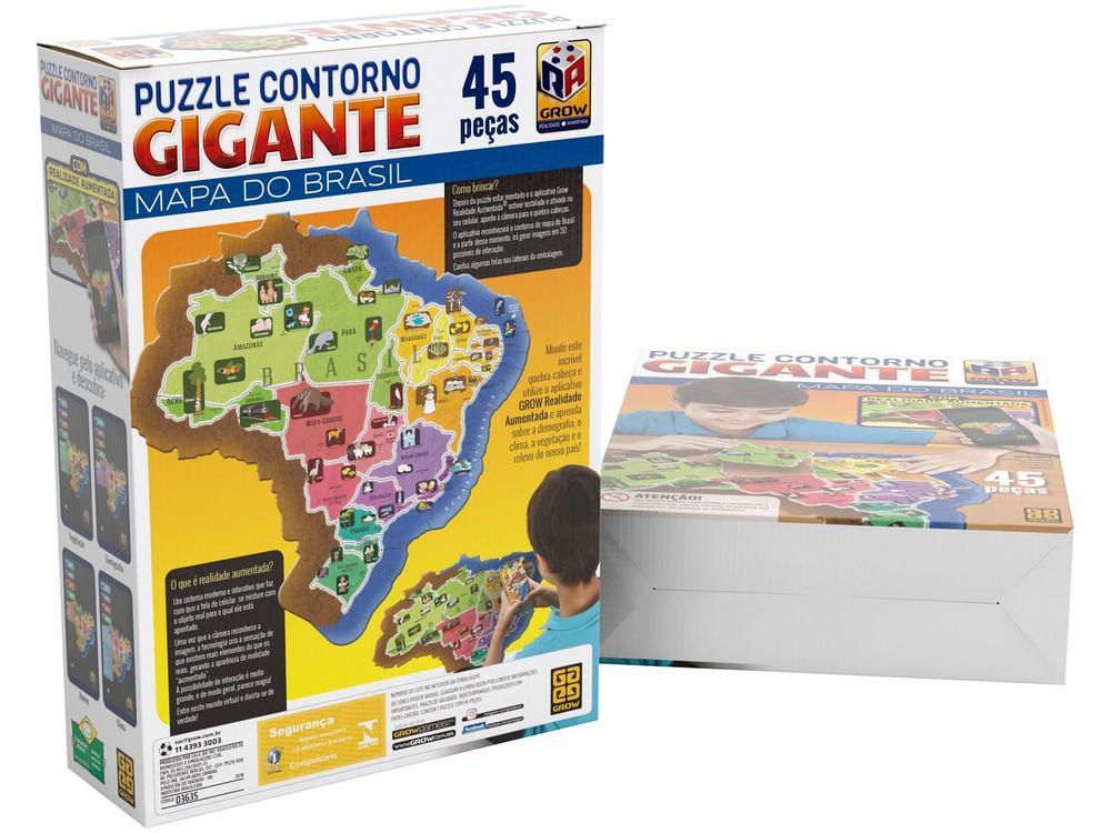 Quebra-cabeça 45 Peças Play Gigante - 2