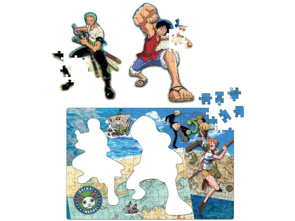 Quebra-cabeça 200 Peças Animes One Piece - 9