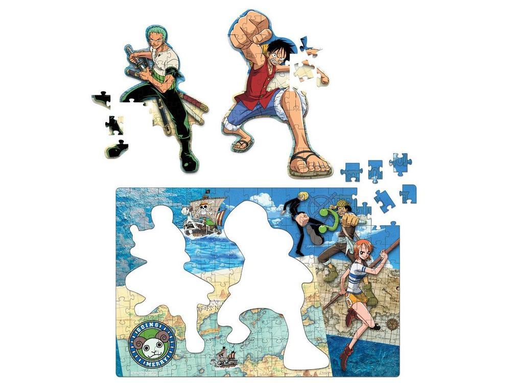 Quebra-cabeça 200 Peças Animes One Piece - 3