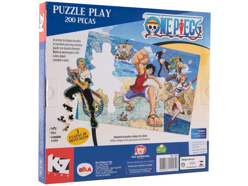 Quebra-cabeça 200 Peças Animes One Piece - 7