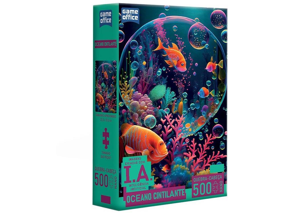 Quebra-cabeça 500 Peças Game Office  - 11