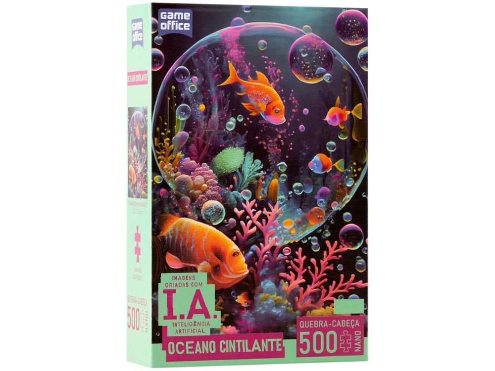 Quebra-cabeça 500 Peças Game Office  - 1