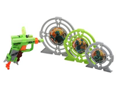 Lançador de Dardos com Alvo Nerf com Acessórios 