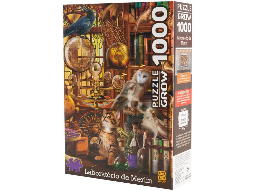 Quebra-cabeça 1000 Peças Puzzle Laboratório de - 1