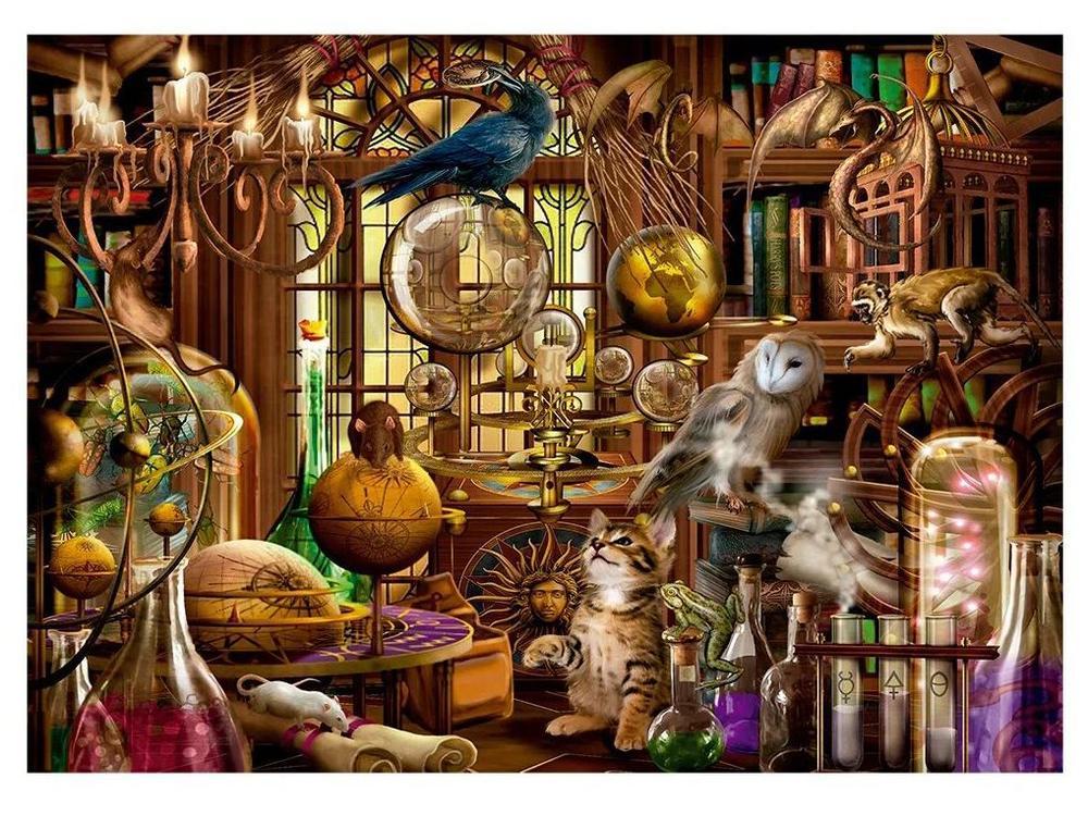 Quebra-cabeça 1000 Peças Puzzle Laboratório de - 2