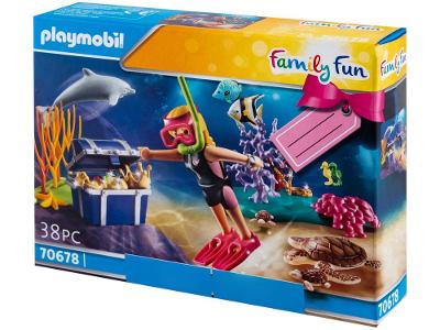 Playset Playmobil Gift Sets Mergulhadora 