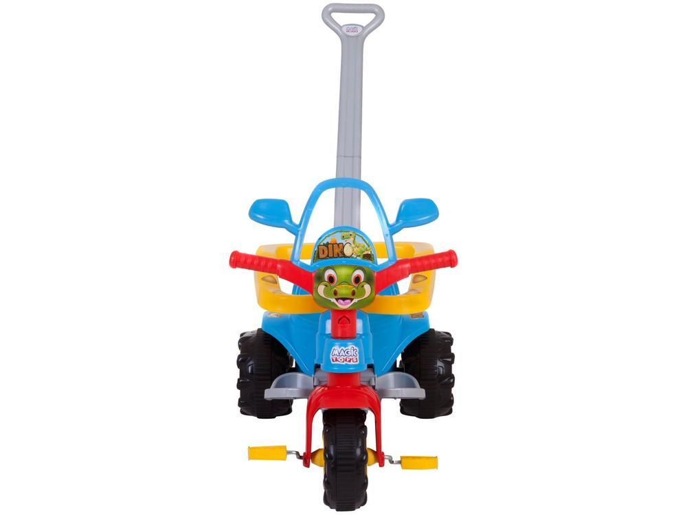 Triciclo Infantil Dino Azul com Empurrador - 2