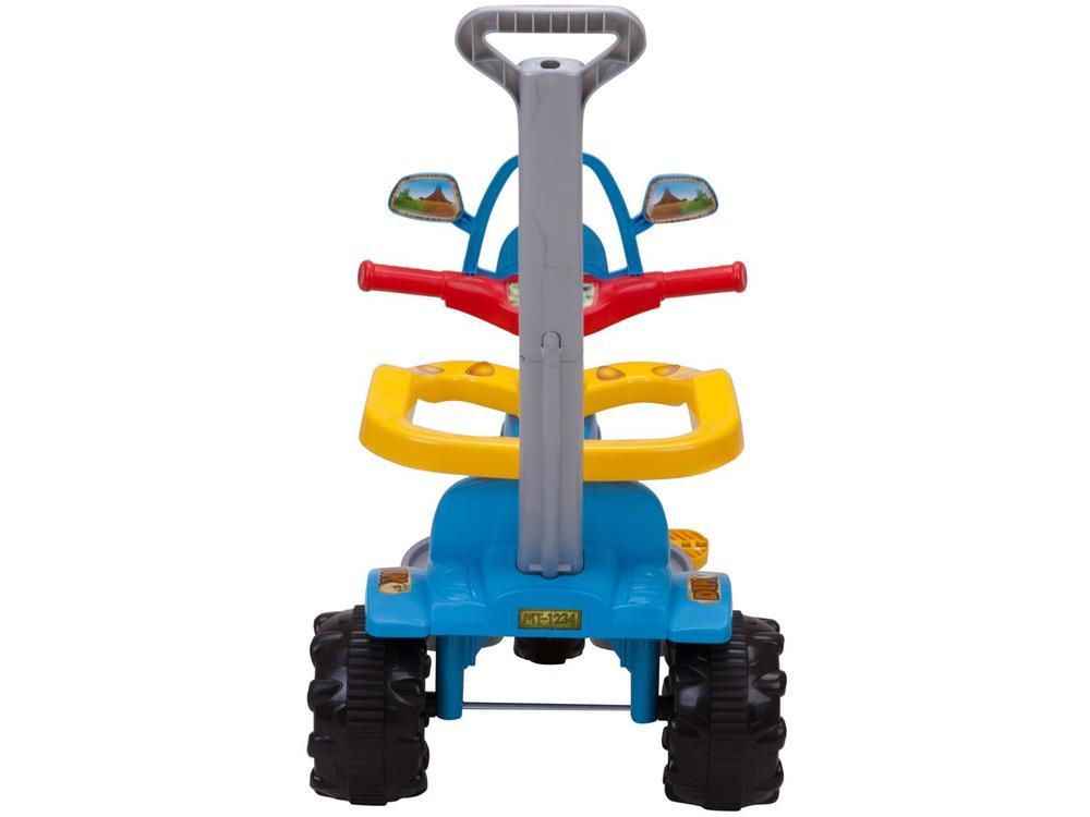Triciclo Infantil Dino Azul com Empurrador - 3