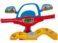 Triciclo Infantil Dino Azul com Empurrador - 5