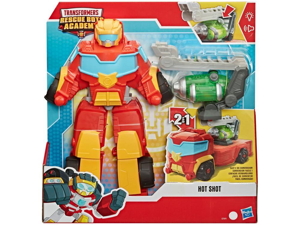 Boneco Transformers Resgate Hot Shot 35cm Hasbro - 5
