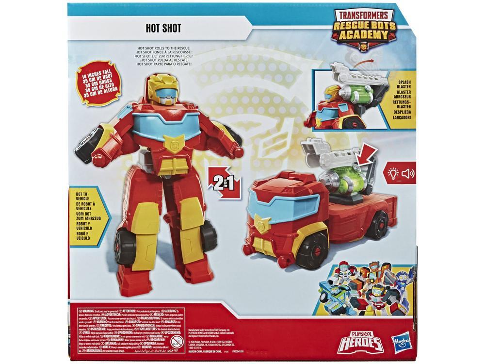 Boneco Transformers Resgate Hot Shot 35cm Hasbro - 6