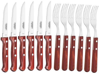 Conjunto de Talheres Tramontina 12 Peças Polywood