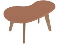 Mesa de Centro de MDF Orgânica Artely