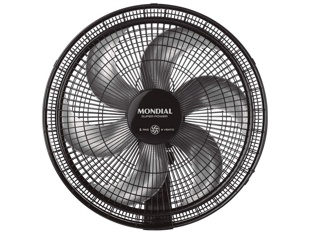 Ventilador Mondial Super Power VSP-30-B 30cm 6 Pas 3 Velocidades 60W - 27