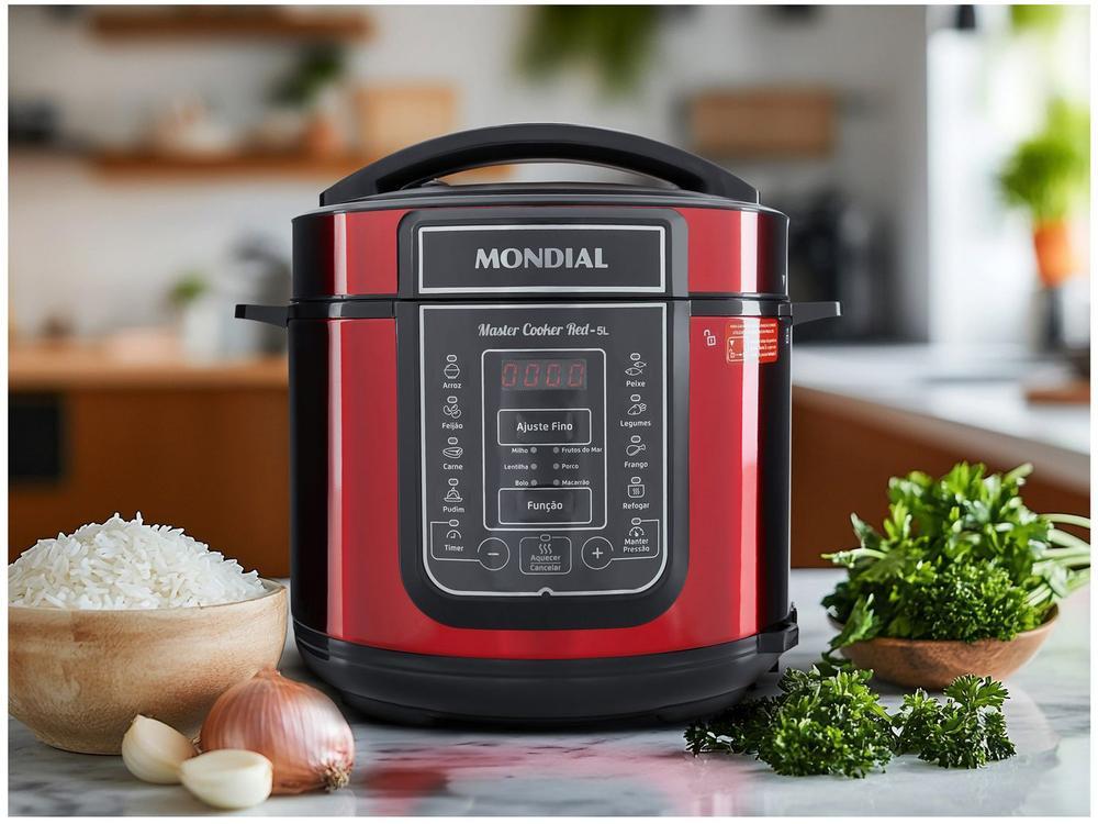Panela de Pressão Elétrica Digital Mondial - 12