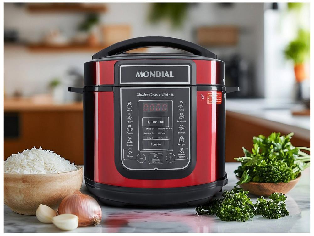Panela de Pressão Elétrica Digital Mondial - 3