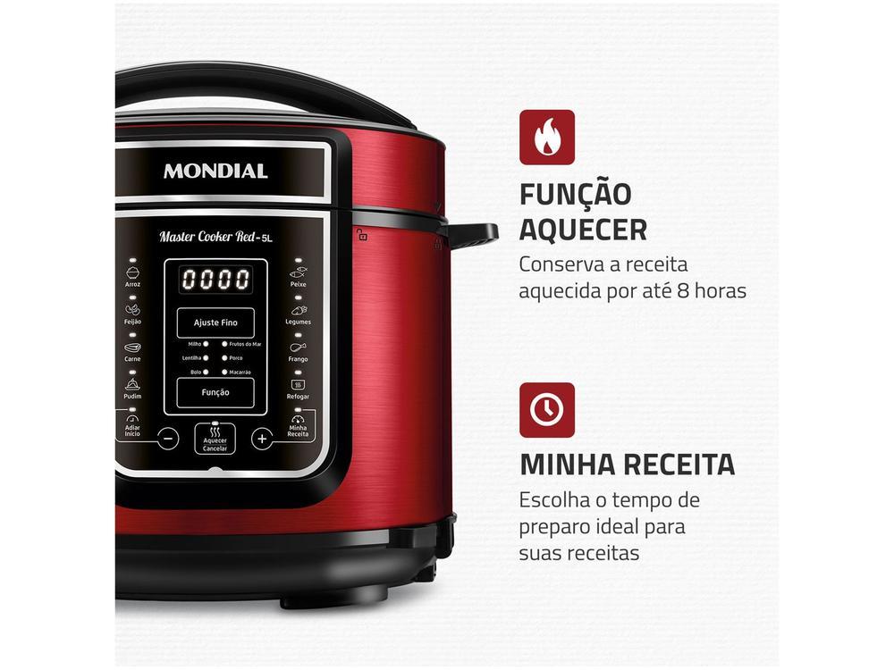 Panela de Pressão Elétrica Digital Mondial - 8