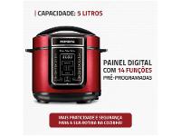 Panela de Pressão Elétrica Digital Mondial