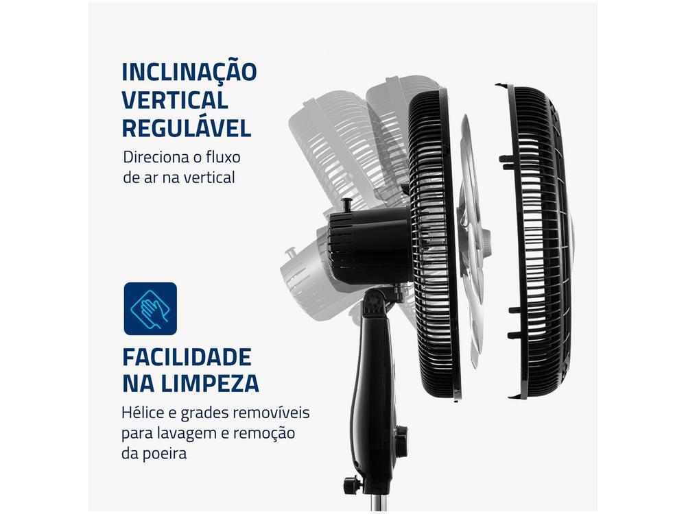 Ventilador de Coluna Mondial Super Power VSP-40C-NB 40cm 6 Pás 3 Velocidades Preto - 5