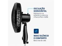 Ventilador de Coluna Mondial Super Power VSP-40C-NB 40cm 6 Pás 3 Velocidades Preto - 6