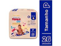 Fralda Turma da Mônica Baby Premium Jumbo Tam. P 3 a 6kg 26 Unidades - 2