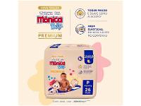 Fralda Turma da Mônica Baby Premium Jumbo Tam. P 3 a 6kg 26 Unidades
