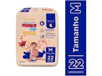 Fralda Turma da Mônica Baby Premium Jumbo Tam. M 4 a 9kg 22 Unidades - 2