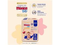Fralda Turma da Mônica Baby Premium Jumbo Tam. M 4 a 9kg 22 Unidades