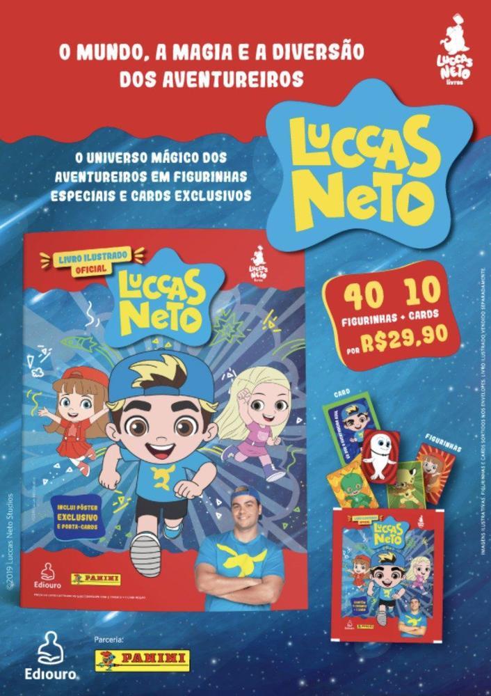 Kit Envelopes com Cromos Luccas Neto - 1