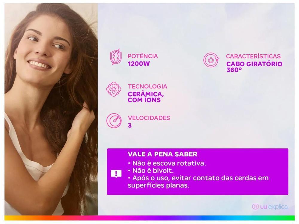 Escova Secadora Mondial Cerâmica 1200W - 3