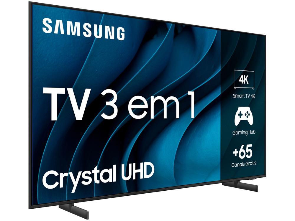 Smart TV 55” UHD 4K LED Crystal Samsung 55CU8000 - 8