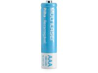 Pilha Recarregável AAA CB050 Multilaser 1000mAh - 4 Unidades - 8