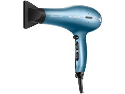 Secador de Cabelo Profissional Mondial SCP-02 Azul
