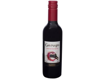 Vinho Tinto Seco Gato Negro Cabernet Sauvignon 375ml